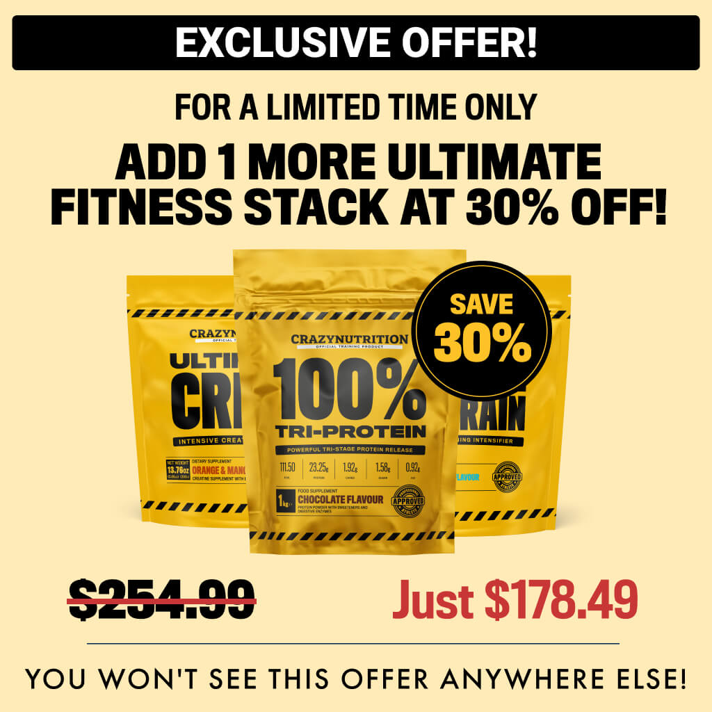 Add 1 Ultimate Fitness Stack At 30% Off